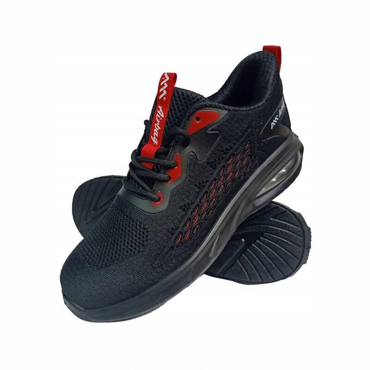 Pantofi de protectie tip pantof sport, extra confortabili, cu bombeu metalic si talpa Airbag, marimea 43, S1 ADR272 Artmas