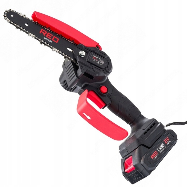 Láncfűrész és akkumulátoros elektromos láncfűrész 2 pengével, akkumulátor 21V DC 1000W