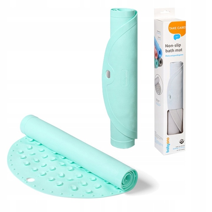 Постелка против плъзгане, BabyOno, зелена, 70x35см, 0м+