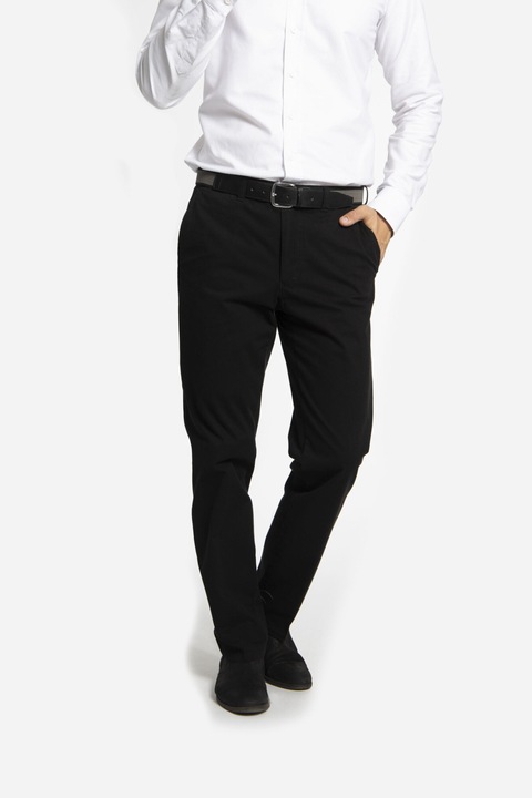 Pantaloni elastici GIORGIO-CP negru, Negru