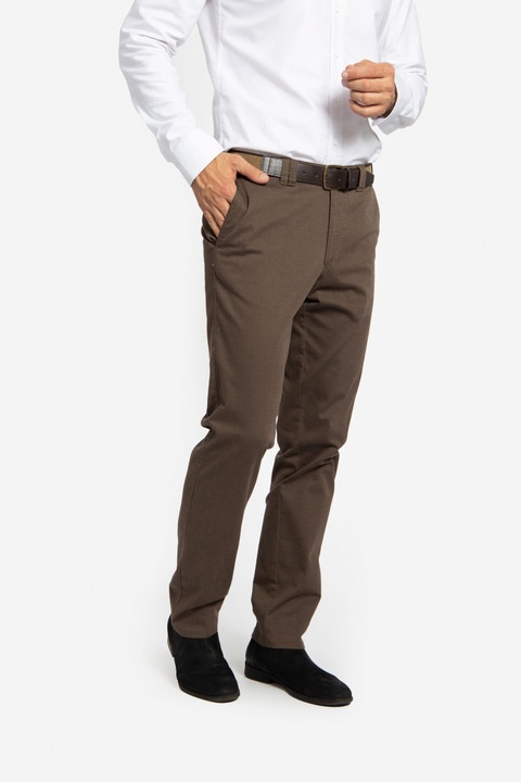 Pantaloni SERGIU-MF bej inchis, Bej inchis