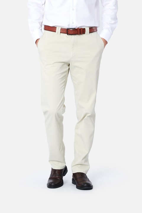 Pantaloni casual SERGIU-MF, bej deschis, L INTL