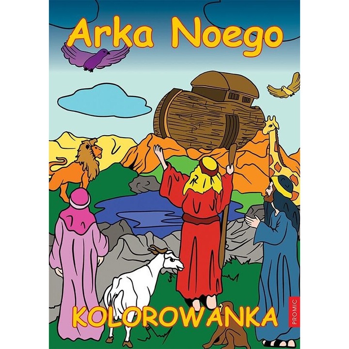 Noé bárkája - színezőkönyv, közös munka, 2023