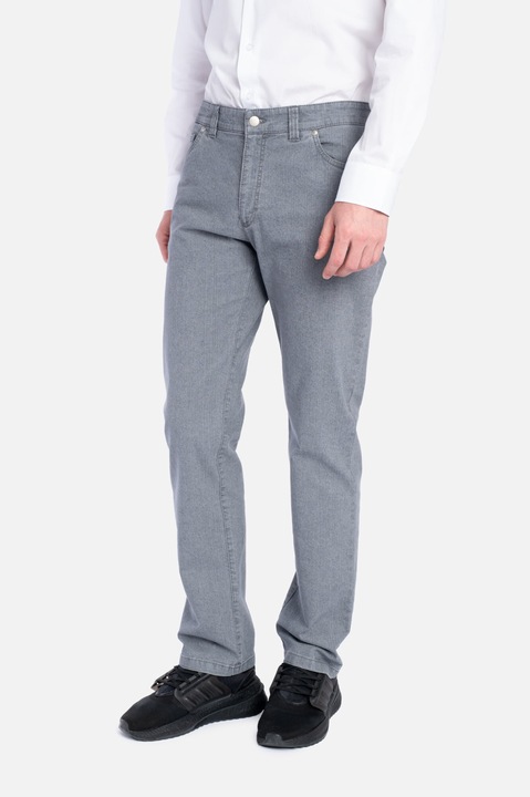 Pantaloni casual Celso, gri deschis, 3XL INTL