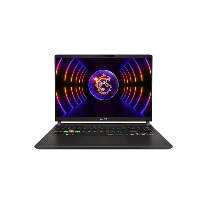 Laptop MSI Vector GP68HX 13VH-273PL, 16 inch 2560 x 1600, Intel Core I7-13700HX 16 C / 24 T, 5.0 GHz, 30 MB cache, 16 GB DDR5, 1 TB SSD, Nvidia GeForce RTX 4080, Windows 11 Home