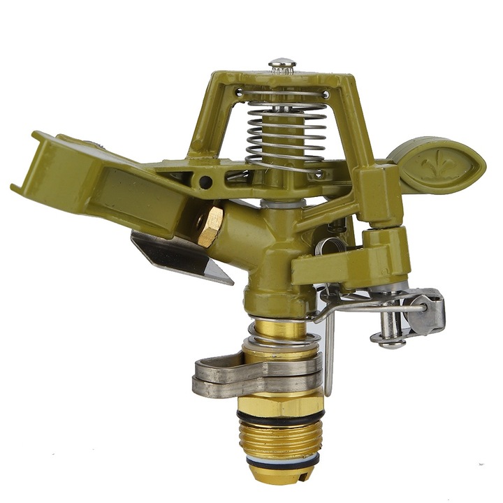 Sprinkler de gradina, ajustabil, zinc, DN15, fir masculin 1/2"