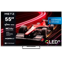 Televizor METZ QLED 55MQE8000, 139 cm, Smart Google TV, 4K Ultra HD, 100 Hz, Clasa F (Model 2024)