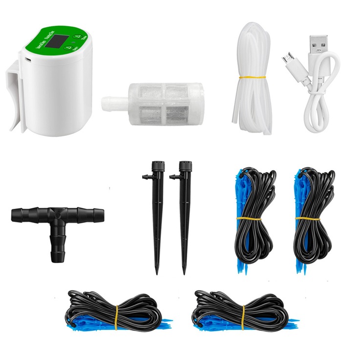 Automata öntözőrendszer cserepes növényekhez, GELLDG, Műanyag, Multicolor