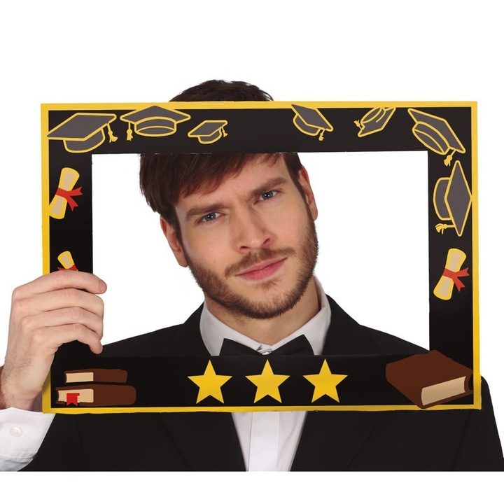 Rama foto recuzita selfie Absolvire