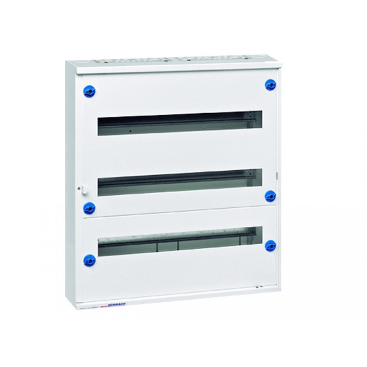 Panou electric Schrack Technik ILC2A324--, Pentru instalare exterioara, Fara usa, 72 Module, 3 randuri, IP 30