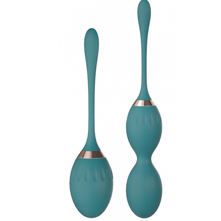 Argus Kegel golyók, rugalmas, fém gésagolyókkal, zöld, 33mm