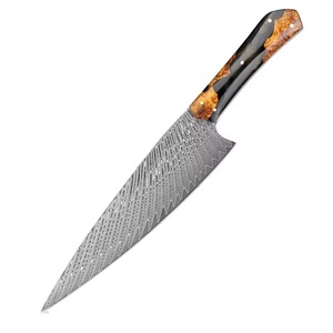 Cutitul bucatarului, Sakai Takayuki, Inox, 18 cm, Maro/Argintiu
