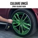 Solutie auto spray pentru curatare jante, Culoare neon cu indicator de actiune mov, Flash Detail, Neonshine, 1000ml