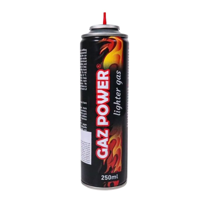 Butelie gaz 250 ml pentru brichete