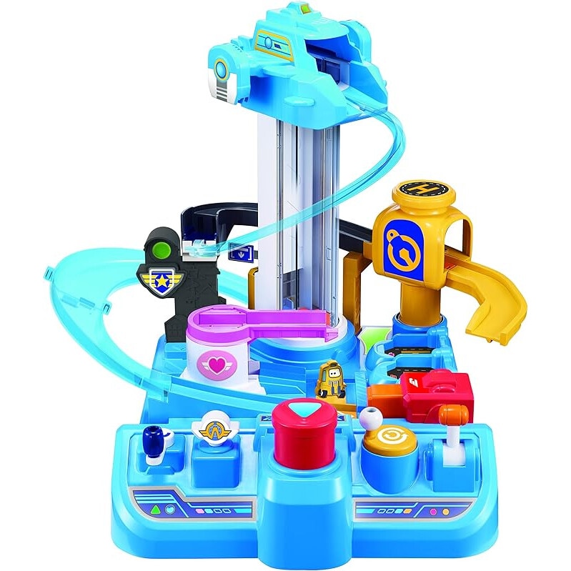 Set de joaca Super Wings Big World Airport Adventure, cu Jett