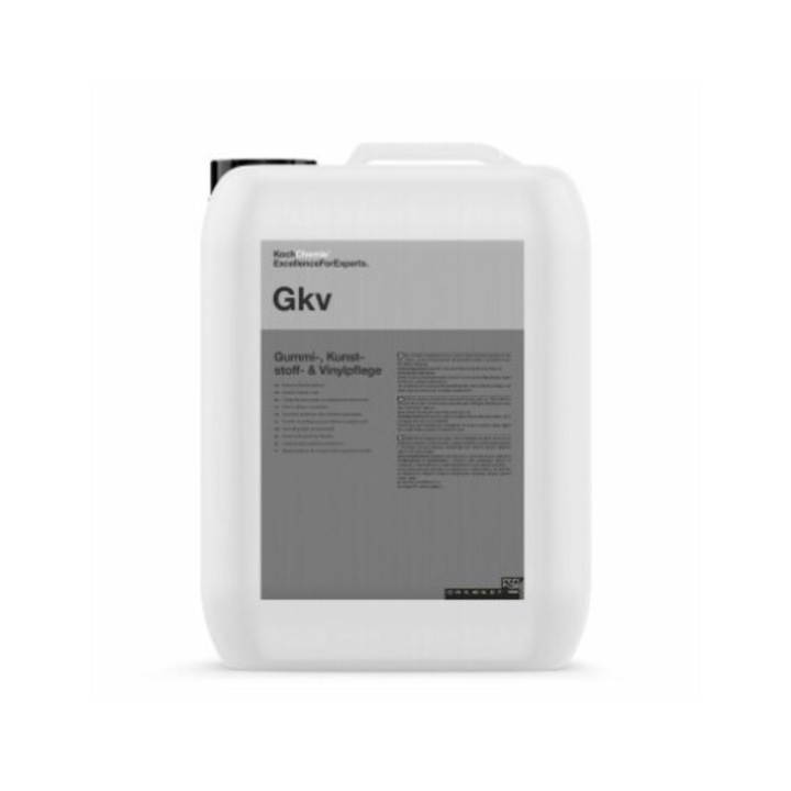 Външна пластмасова и гумена превръзка, полу-гланц Koch Chemie Gummi, Kunststoff und Vinyl Pflege, 10L