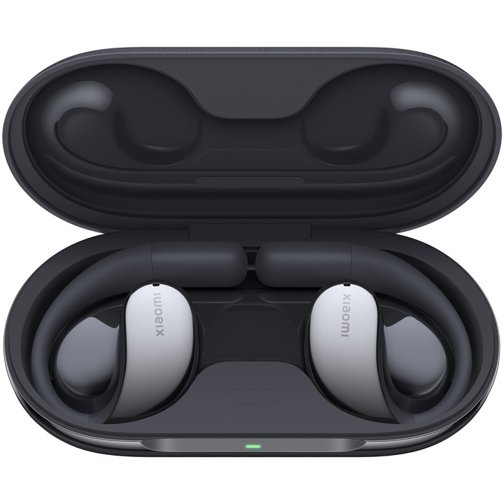 Слушалки Open-Ear Xiaomi OpenWear Stereo, True Wireless, Bluetooth 5.3, Hi-Res Audio, AI Noise Cancellation, Cosmic Gray