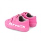Tenisi canvas pentru copii Garvalin, rosa, marime 27