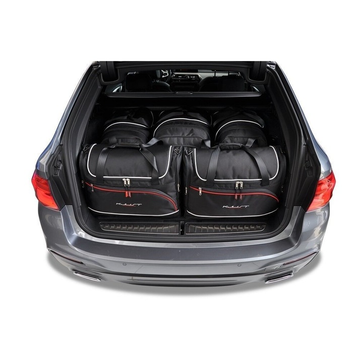 Set suporturi auto KJUST 5 piese, multicolor, dimensiuni personalizate pentru BMW 5 Touring 2017-2023