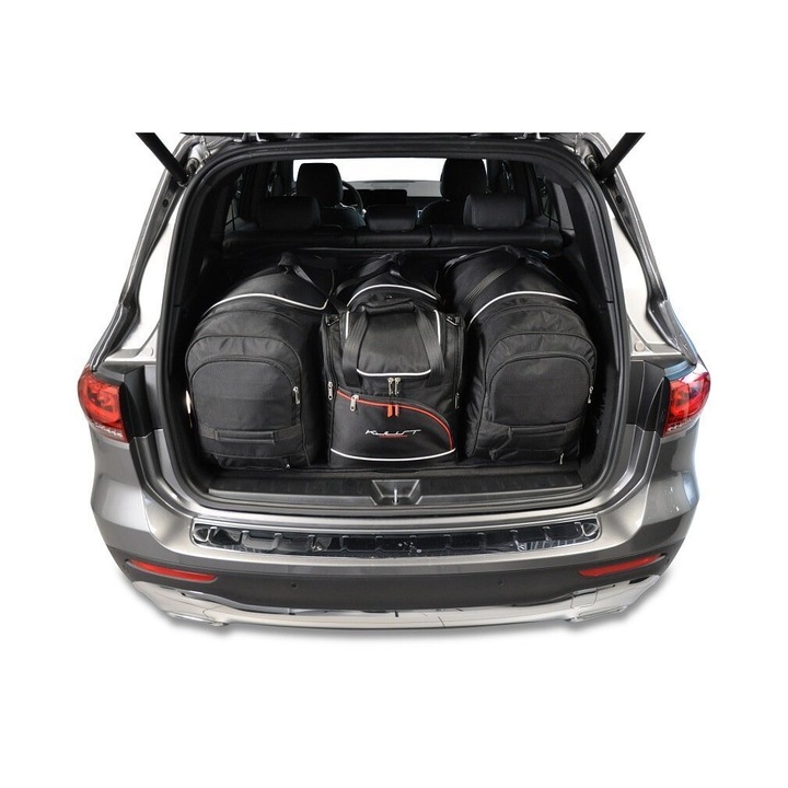 Set de genti auto KJUST pentru Mercedes-Benz GLB 2019+, 4 piese, impermeabile, cu roti silentioase