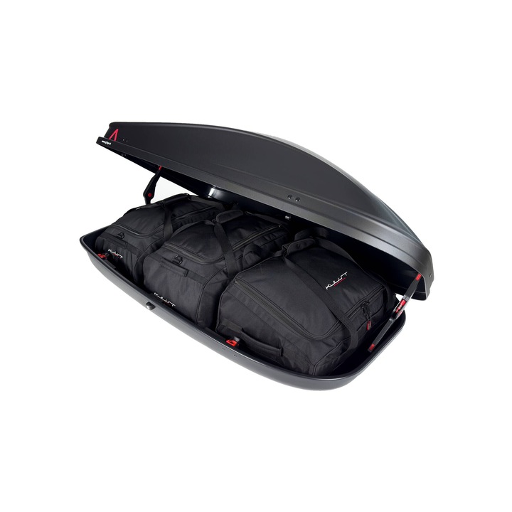 Комплект от 3 чанти за багаж KJUST, 3 части, водоустойчив материал, аеродинамичен дизайн