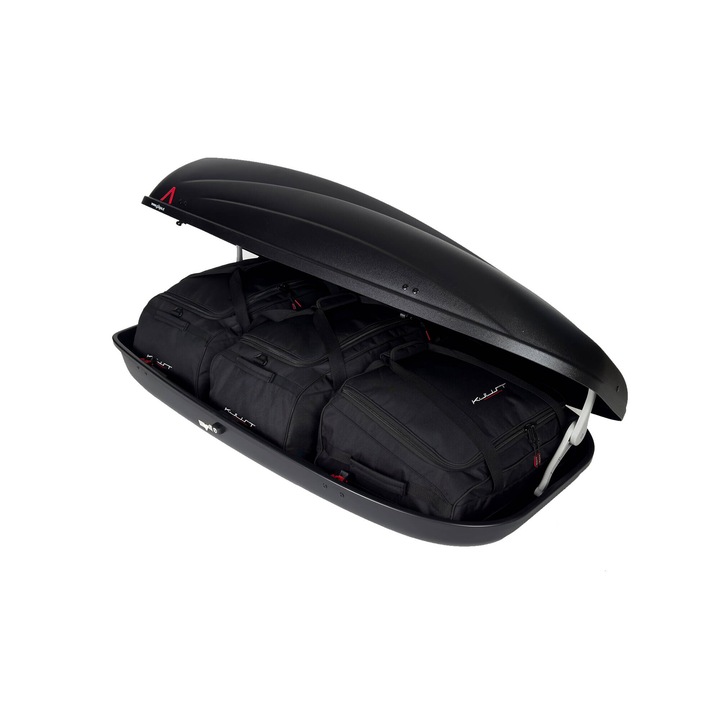 Set 3 Genti KJUST pentru Cutie Portbagaj G3 Krono 400, Material Impermeabil, Rezistente