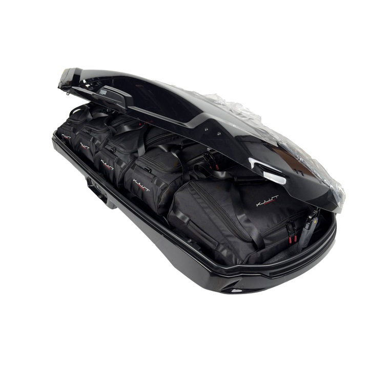 Set de 5 genti KJUST pentru cutie portbagaj, impermeabile, rezistente, design aerodinamic