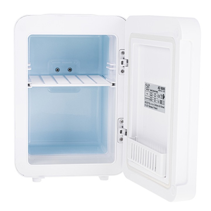 Frigider portabil ADLER AD 8085, functie racire si incalzire, oglinda, 4L, 18.3x27x24.7cm