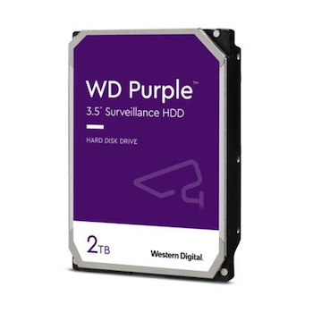 Hard Disk WD Purple WD23PURZ, 2TB, SATA, 5400 rpm