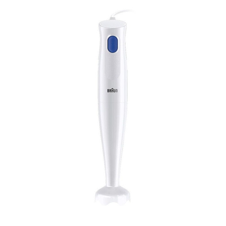 Blender de mana Braun MQ10.000PWH, alb/albastru