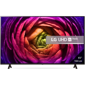 Televizor LG LED 65UR75003LK, 164 cm, Smart, 4K Ultra HD, Clasa F