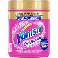 Pudra pentru indepartarea petelor de pe haine colorate Vanish Oxi Action Pink, 470 g