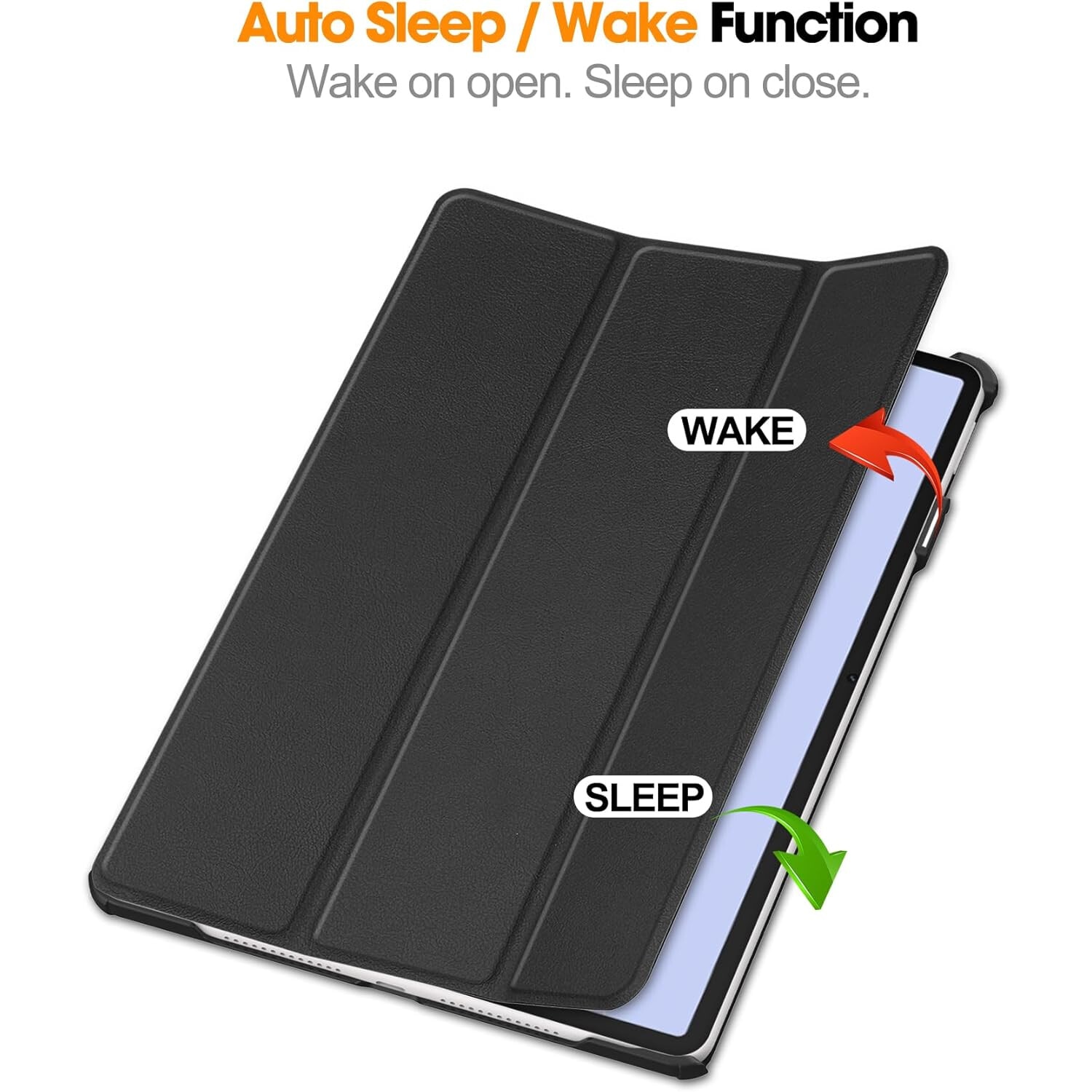 Husa HUAWEI MatePad 11.5 S UltraSlim de tip stand functie wake-up/sleep negru