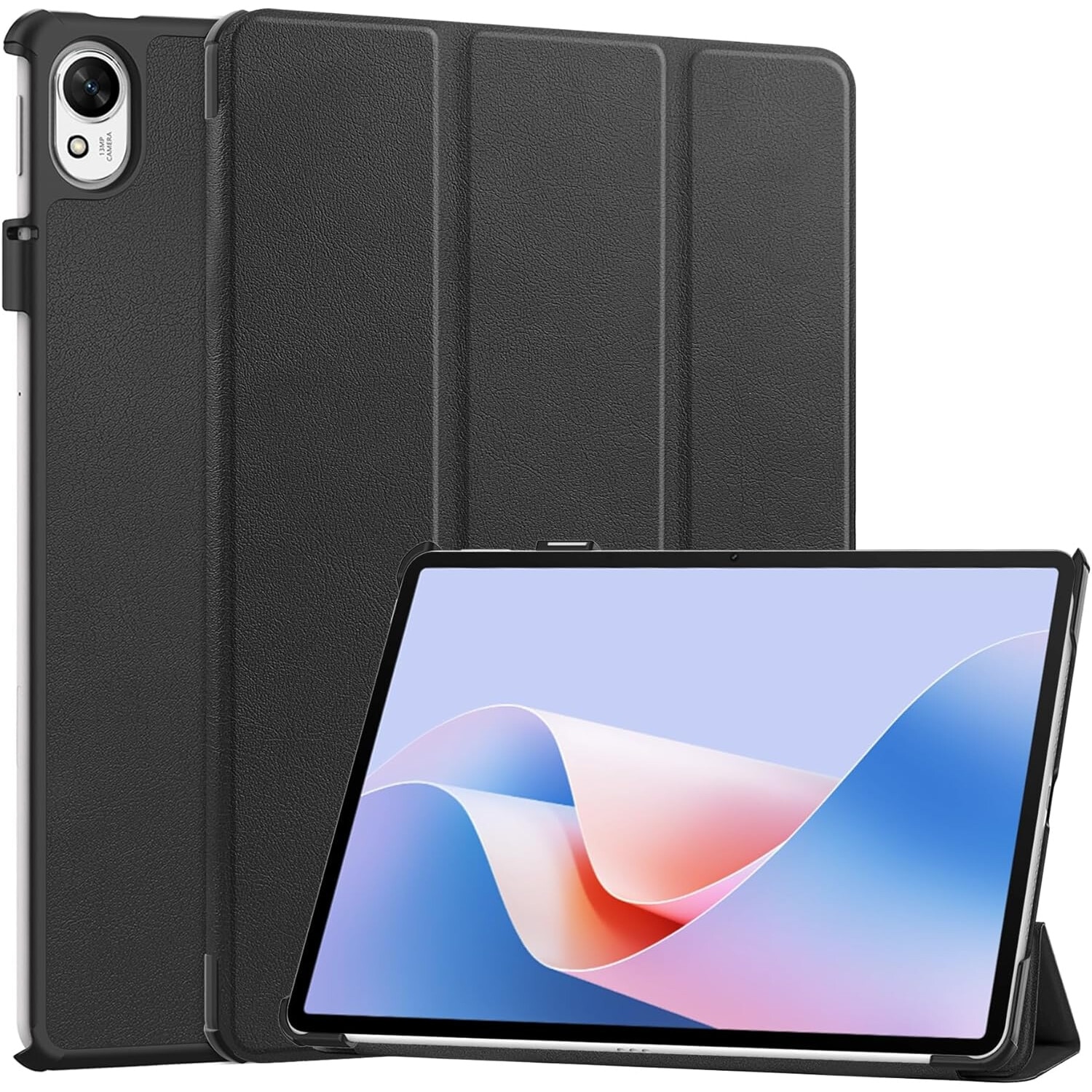 Husa HUAWEI MatePad 11.5 S UltraSlim de tip stand functie wake-up/sleep negru