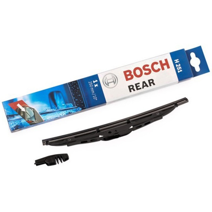 Stergator luneta Bosch Rear, 25 cm pentru Opel Mokka, VW Polo, Range Rover Evoque