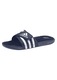 Slapi barbati adidas Adissage, bleumarin, material sintetic, cu parte superioara reglabila, brant cu adancituri de masaj, 50 EU