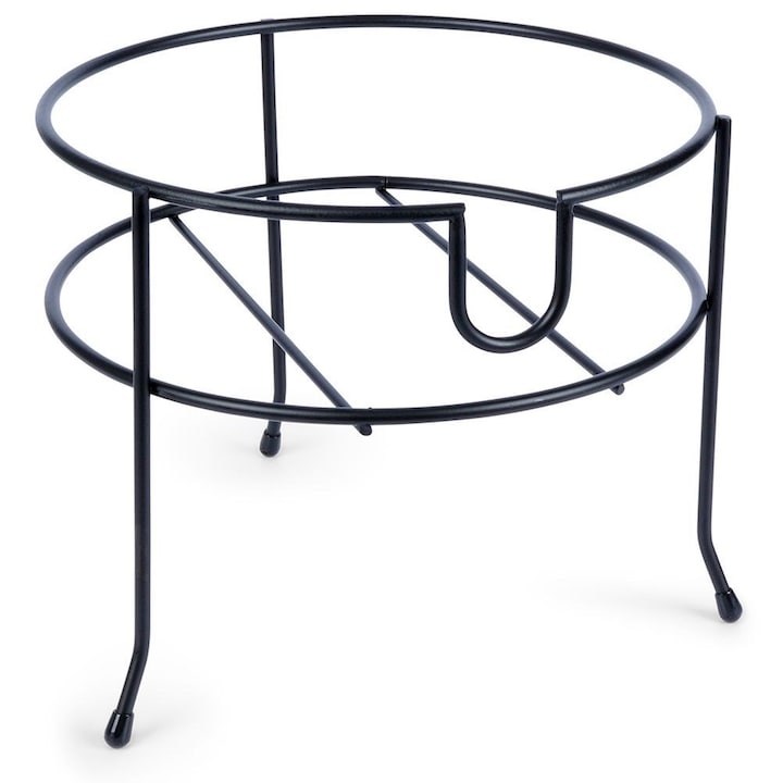 Állvány, Vilde, Masszív, Hordozható, Stabil, 23,5 x 19 cm, Fekete