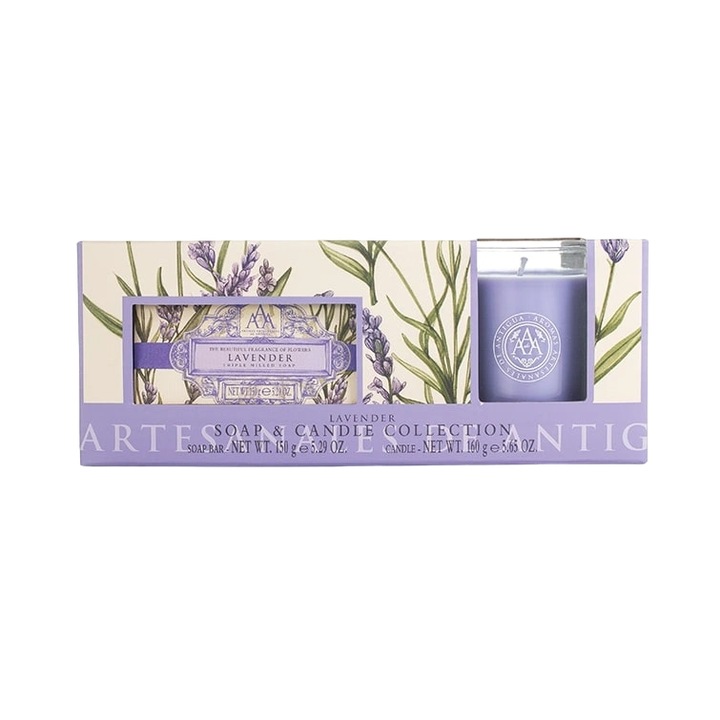 Szappan 150g, illatos gyertya 160g-os kiszerelésben, SOMERSET - Levendula