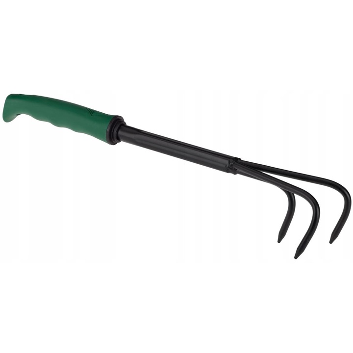 Grebla de gradina Galicja, otel/plastic, 7x6x36 cm