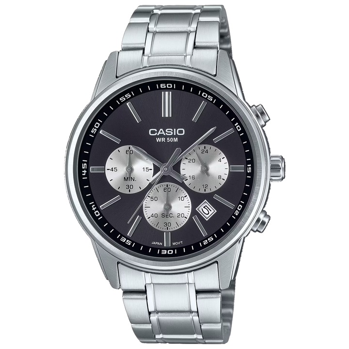 Ceas barbatesc Casio MTP-E515D-1A cu cronograf