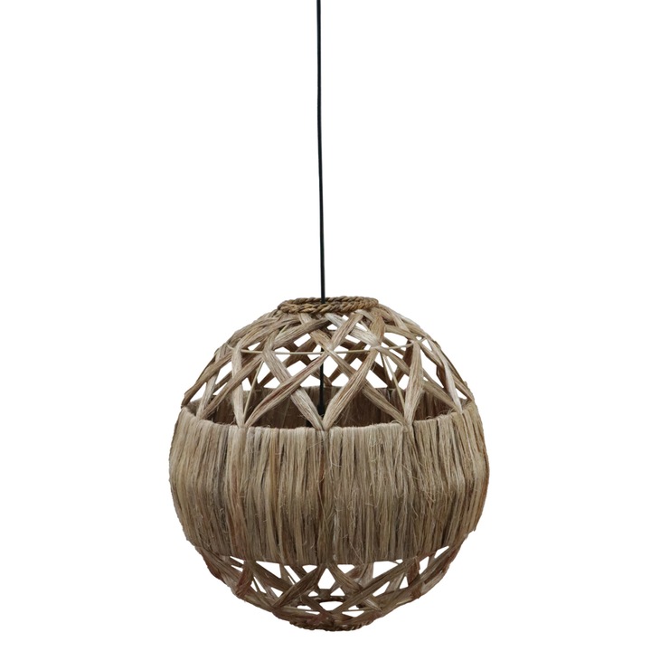 Лампа Puzzle-home HM7779, Натурал, 44x44x46-80Hcm