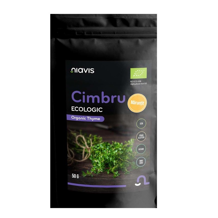 NIAVIS, Cimbru Maruntit fara Gluten Ecologic/Bio 50g