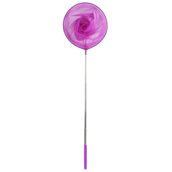 Teleszkópos pillangóháló, AMRINUGL, 20cm, 37-86cm, lila