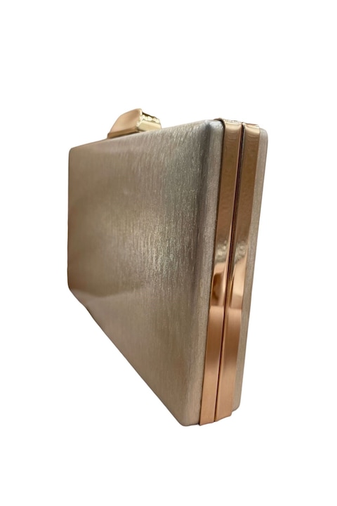 Borítéktáska, elegáns női clutch, arany C50