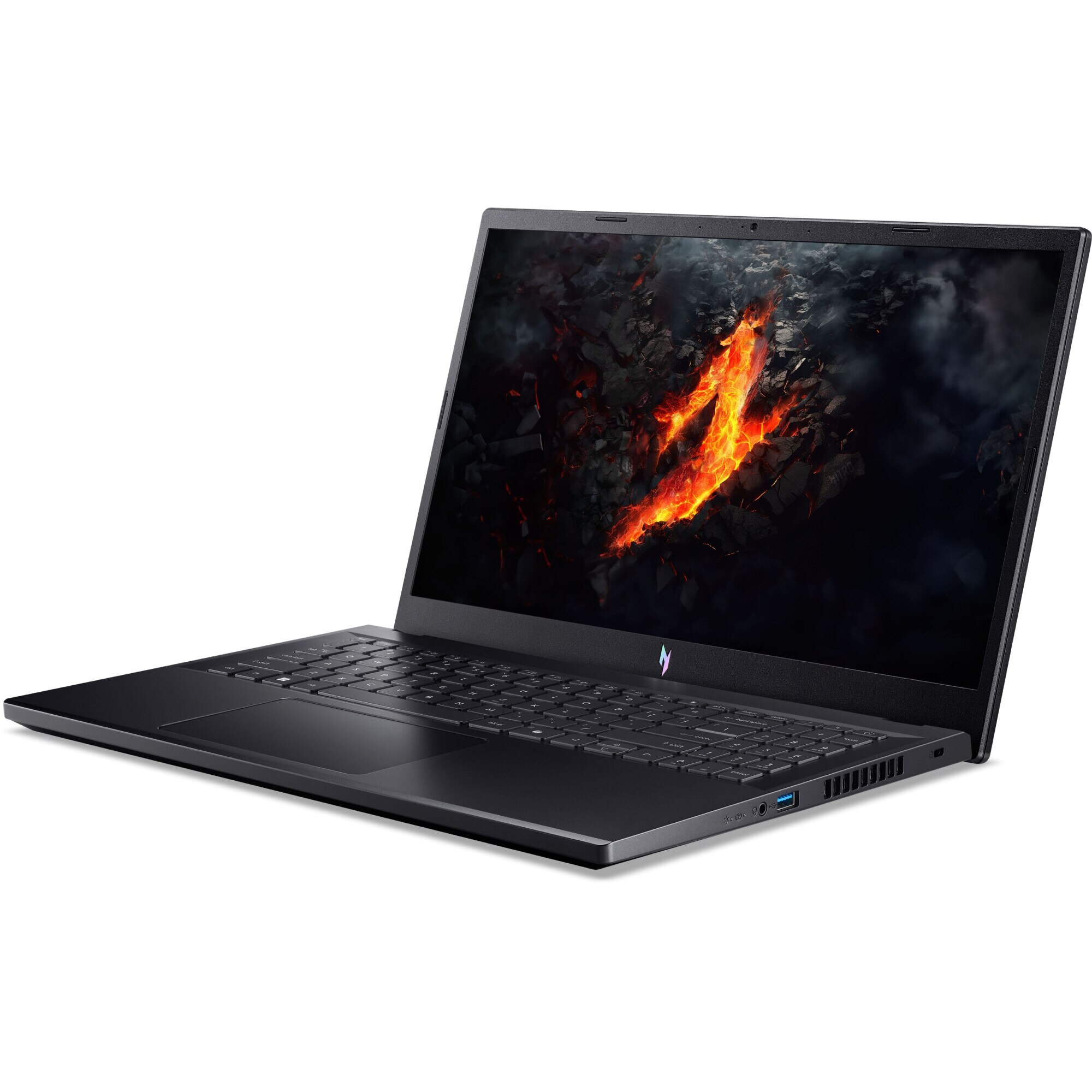 Laptop Acer Nitro V15 ANV15-41-R948, NH.QSGEX.00H, 15.6", AMD Ryzen 7 7735HS (8-core), NVIDIA GeForce RTX 4050 (6GB GDDR6), 16GB 4800MHz (1x16GB) DDR5, Negru