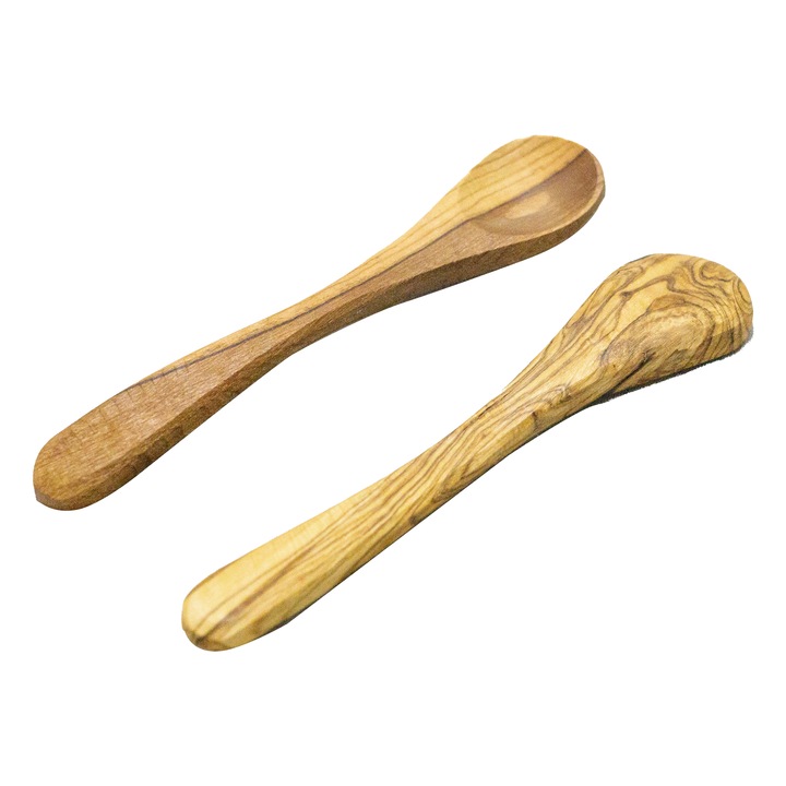 Lingura cafea din lemn de maslin