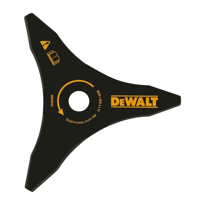 DEWALT – 3 fogú kés, 250x3x25,4 mm [DT20653-QZ]
