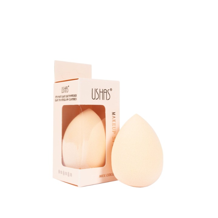 Sminkes szivacs, narancs