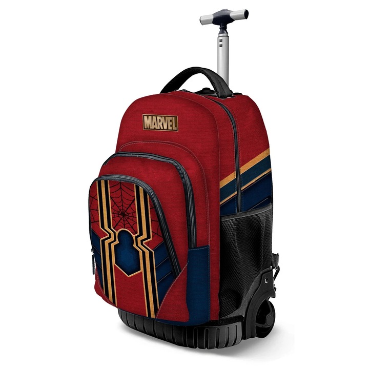 Ghiozdan Troler Spiderman Drop, 47 x 32 x 27 cm 47 x 32 x 27 cm Multicolor