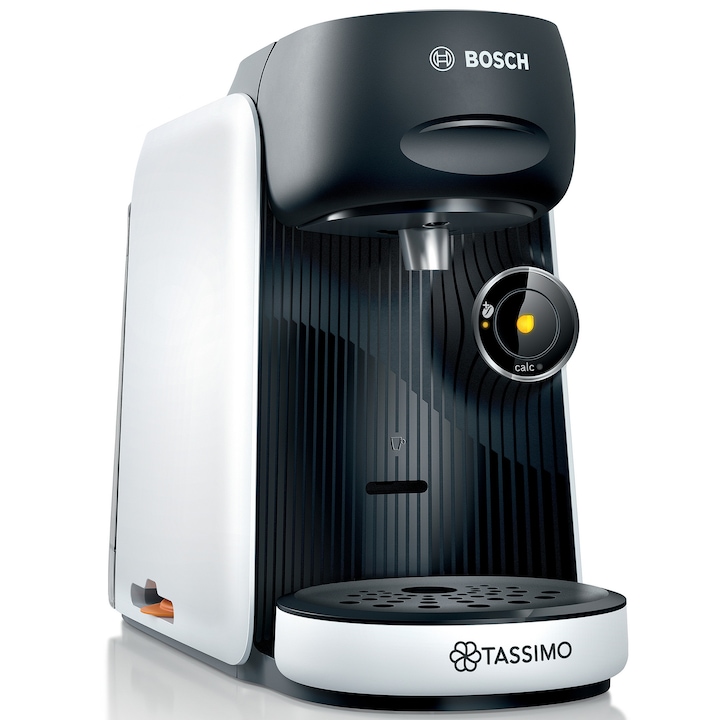 Кафемашина с капсули Bosch Tassimo Finesse TAS164E, 1400w, 3.3 бара, 0.7 л, Самопочистване и декалцификация, Капсули, Бял